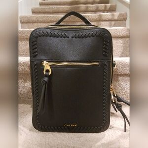 Calpak 10.65" Mini Backpack in Black with Adjustable Straps